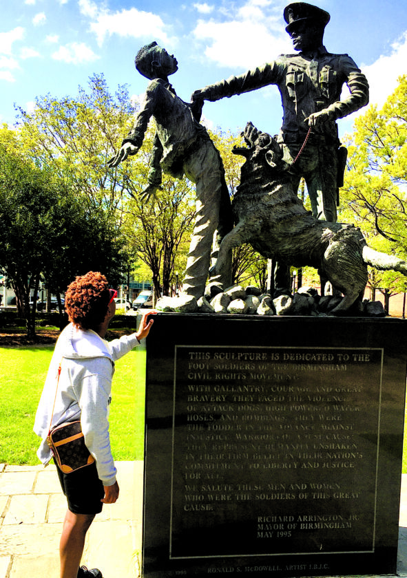 Sojourn students study horrors of slavery, Jim Crow